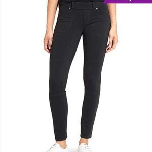 Athleta Bettona Womens XS Black Slim Pants Legging Warm Y2k
